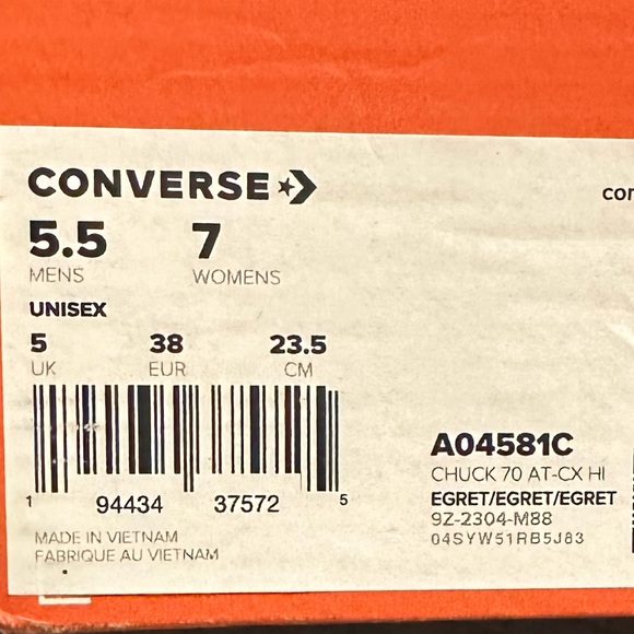 🆕Converse Chuck 70 AT-CX-Hi (Unisex) - Picture 7 of 7